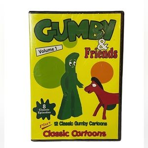 Gumby & Friends 12 classic shows Volume 1 New